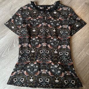 Vintage Strawberry Thief crepe blouse Marc by Marc Jacob’s